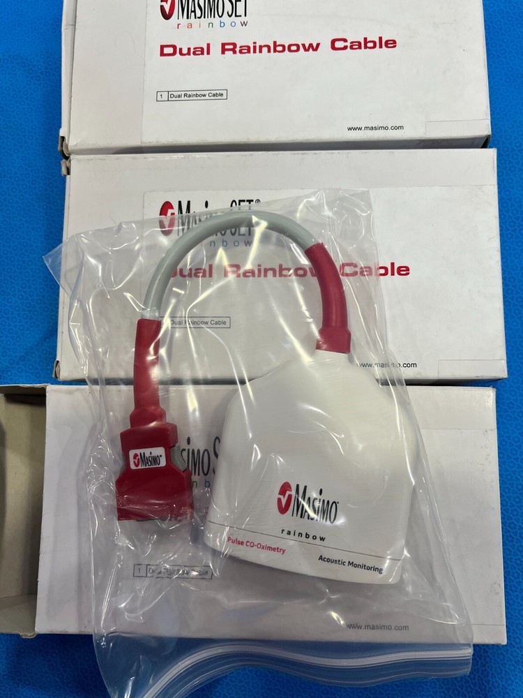 MASIMO SET DUAL RAINBOW PATIENT CABLE REF# 2757 NEW