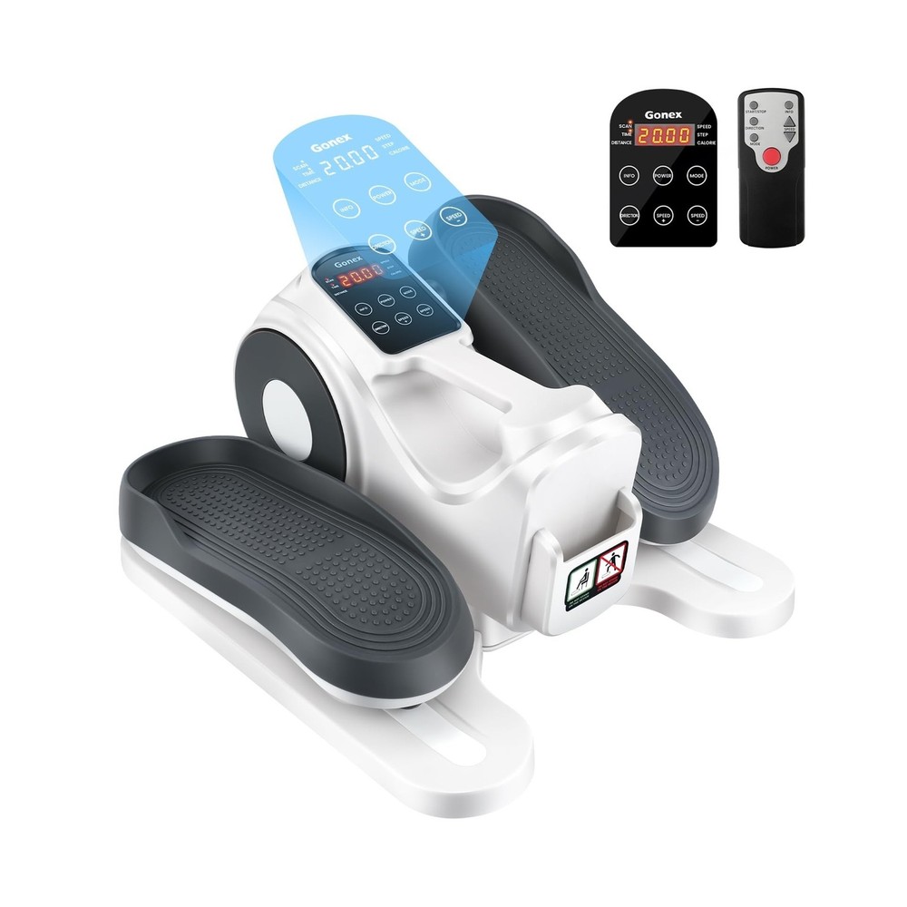 Gonex Under Desk Elliptical Exercise Machine, Leg Exerciser While S... Fast Ship