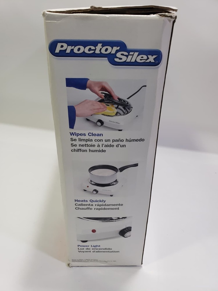 Proctor Silex Fifth Burner Hot Plate Temperature Control Model # 34101