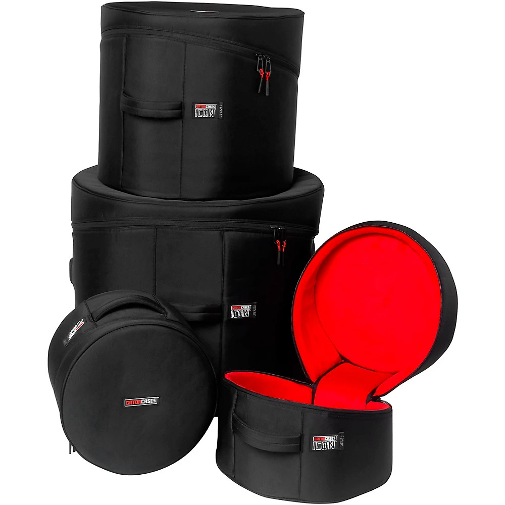 Gator Rock Drum Bag Set Black