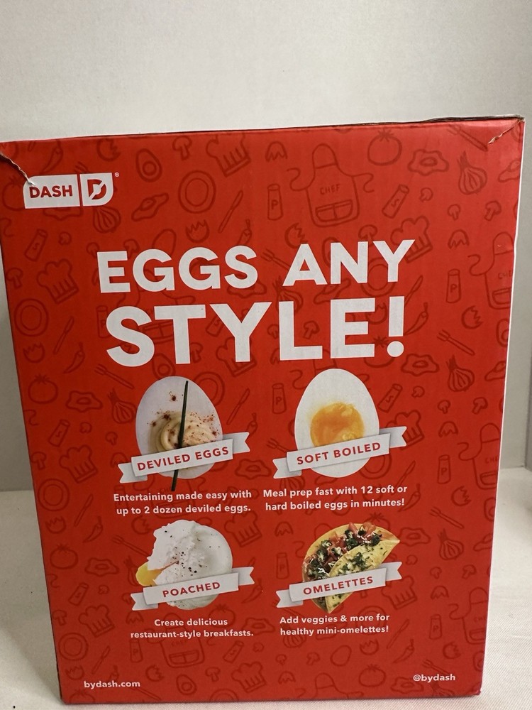 Deluxe Express Egg Cooker New In Open Box TESTED