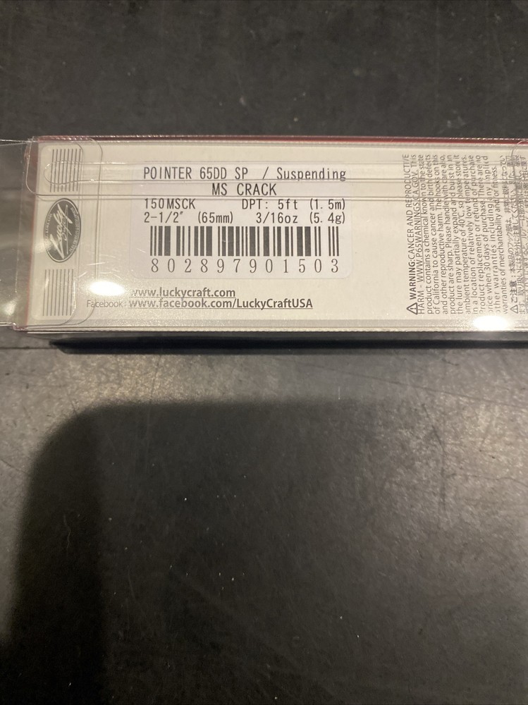 Lucky Craft - Pointer 65 DD MS Crack