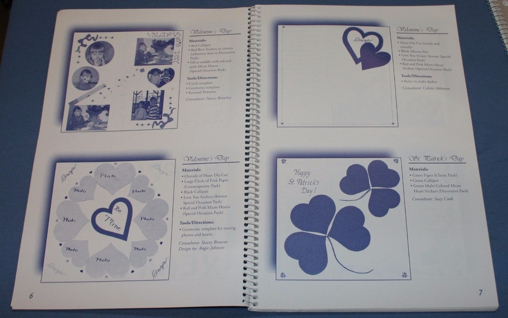 Creative Memories Scrapbooking Items Fast Formulas Design and Layout Cutting Mat