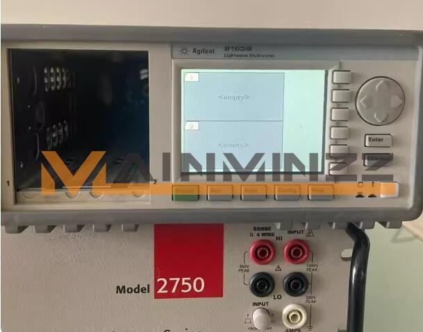 ONE Agilent 8163B optical power meter used