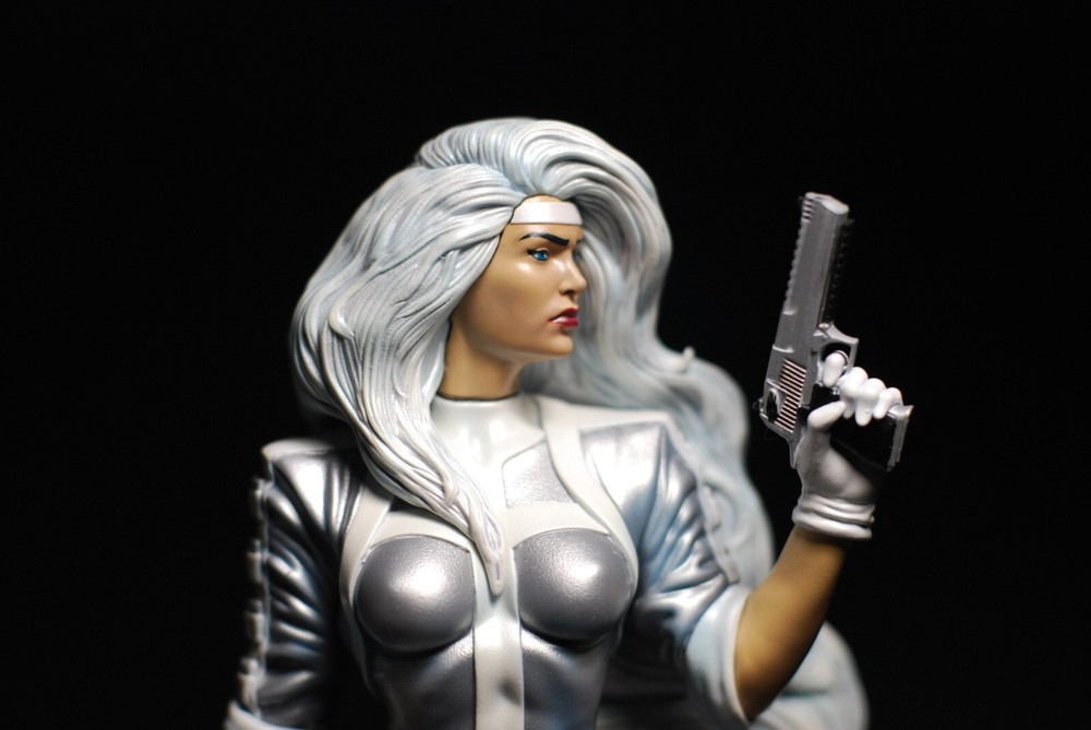 CUSTOM INSPIRED BY SILVER SABLE WILD PACK RESIN STATUE BOWEN SCALE ✨
