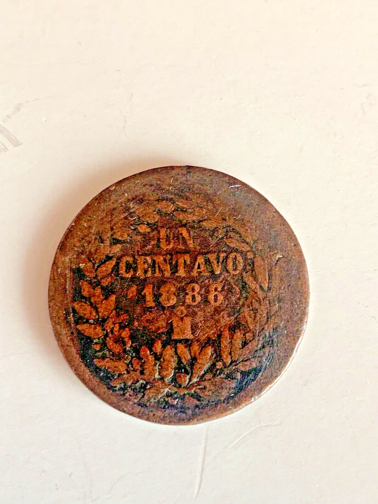 1886 MEXICO Un CENTAVO