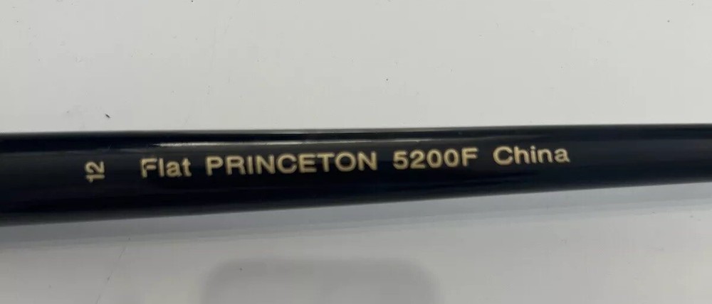 Princeton Series 5200 Ashley Long Handle Bristle Brushes - 12 flat