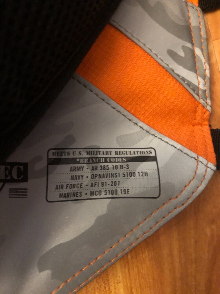 Icon Squad 2 Mil-Spec Orange Backpack