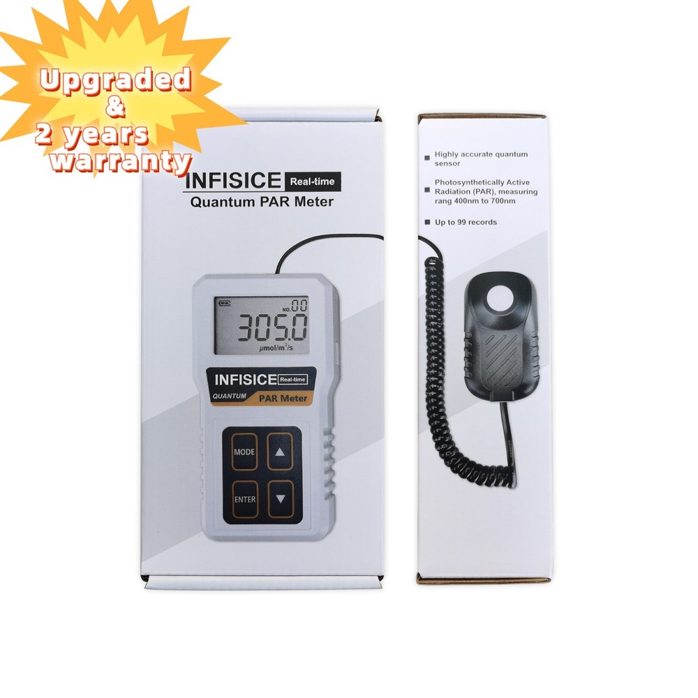 NEW Quantum PAR Meter - High precision, Grow light meter, Indoor plants meter