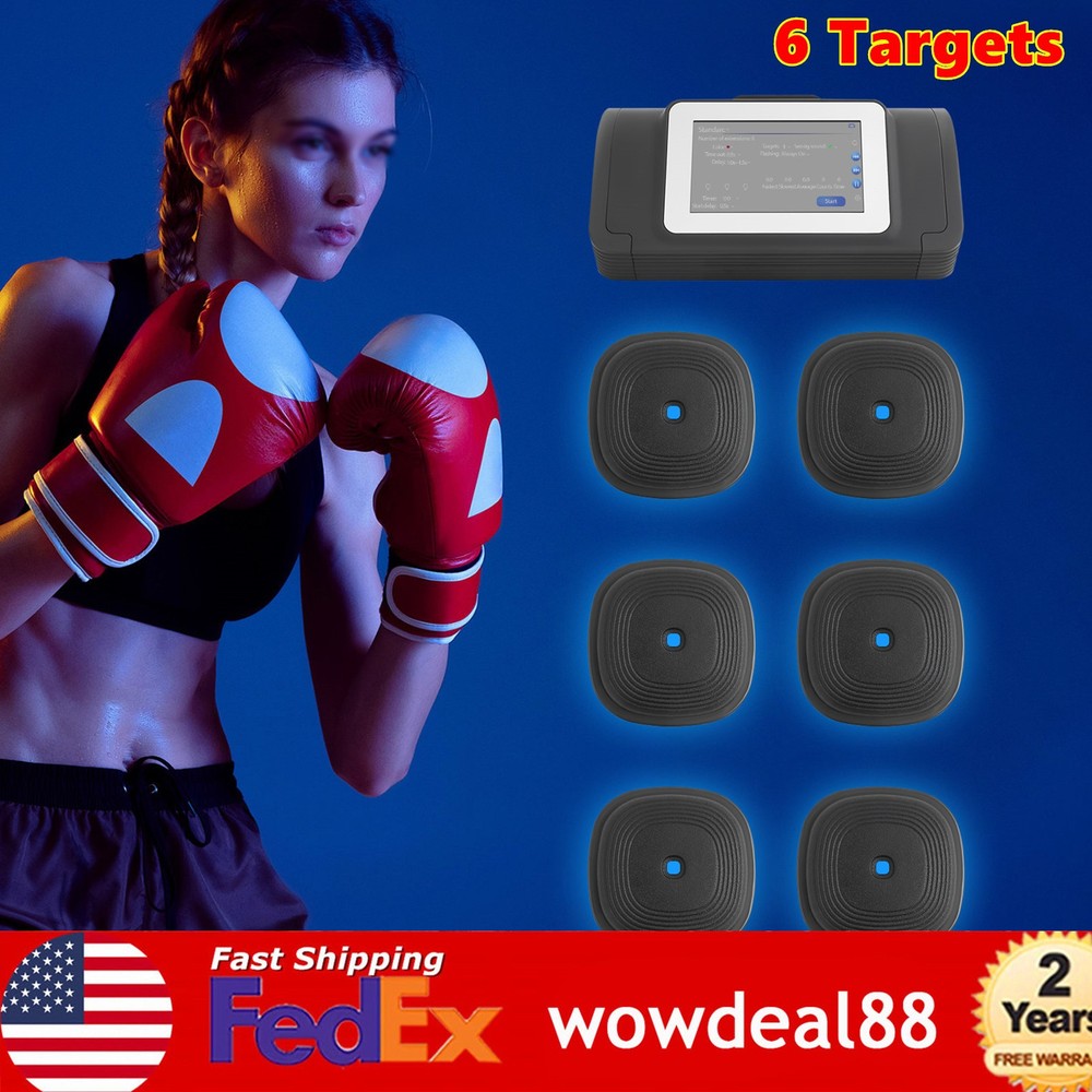 Split Musical Boxing, Punching Machine, Split Musical Boxing with 6 Targets