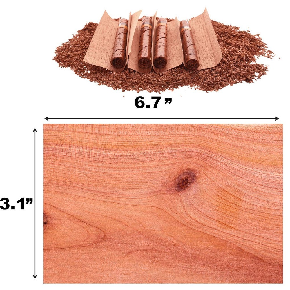 20PACK Cedar Sheets for Cigars Humidor, Spanish 20pc