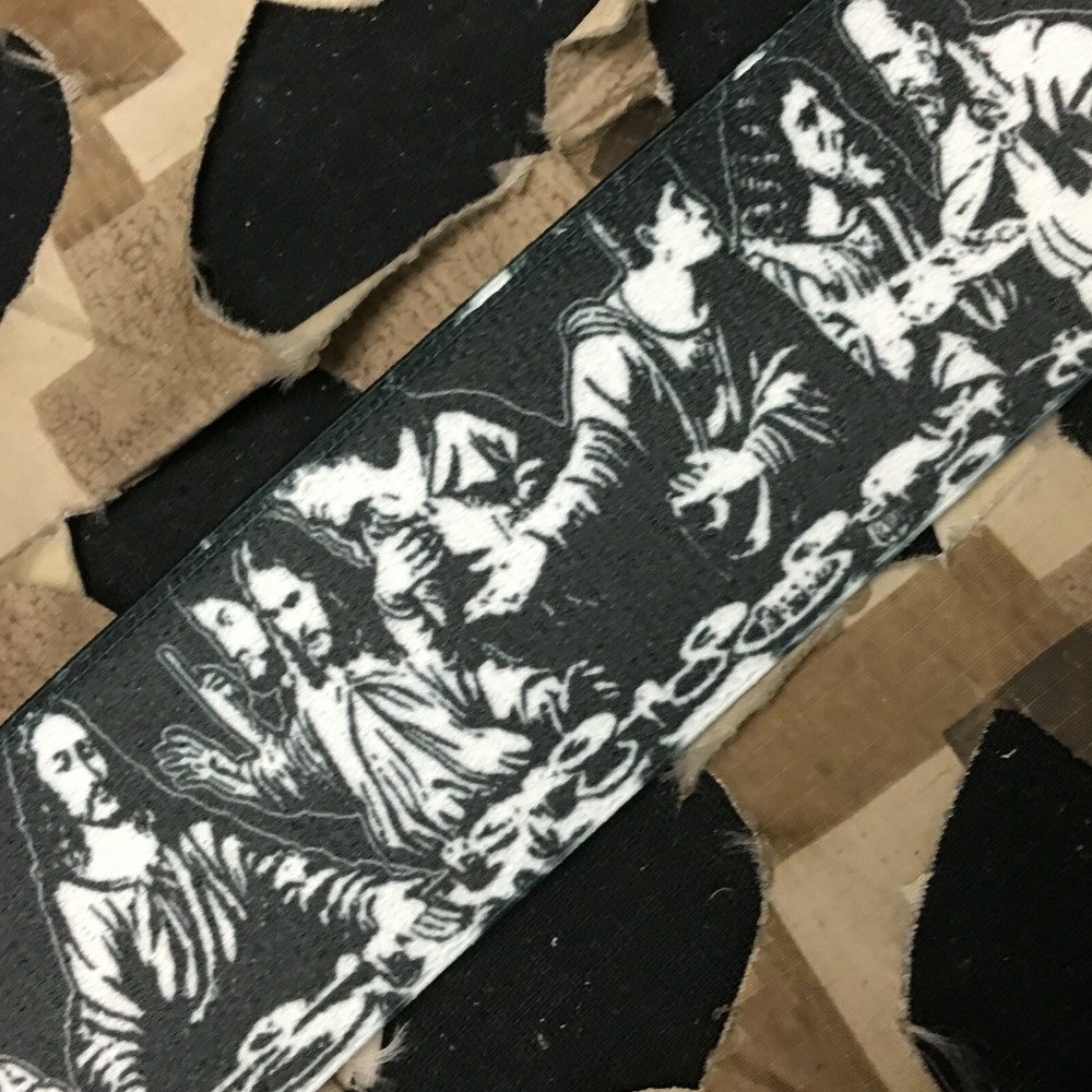NEW KM Paintball Universal JT Goggle Strap - SE Last Supper
