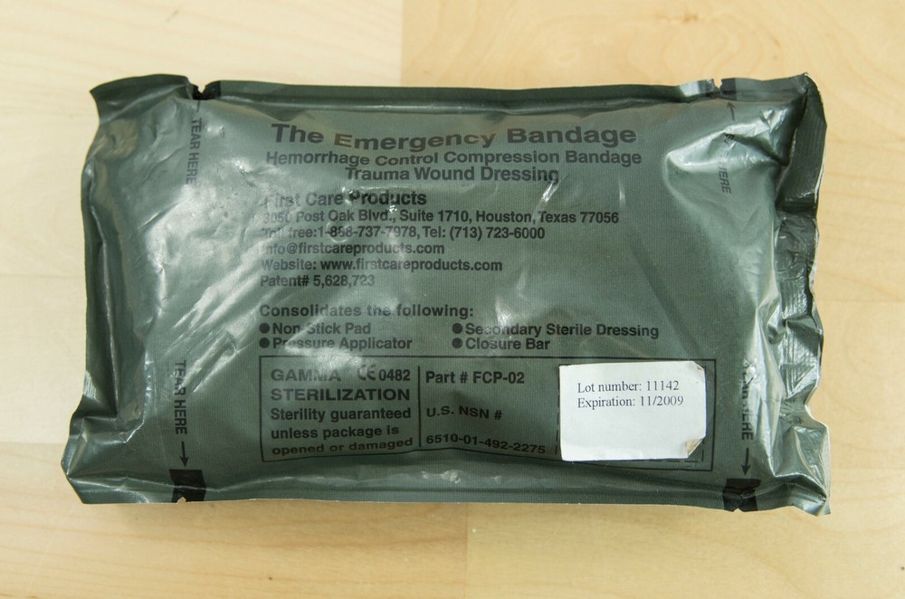 First Care Products Emergency Hemorrhage Control Compression Bandage