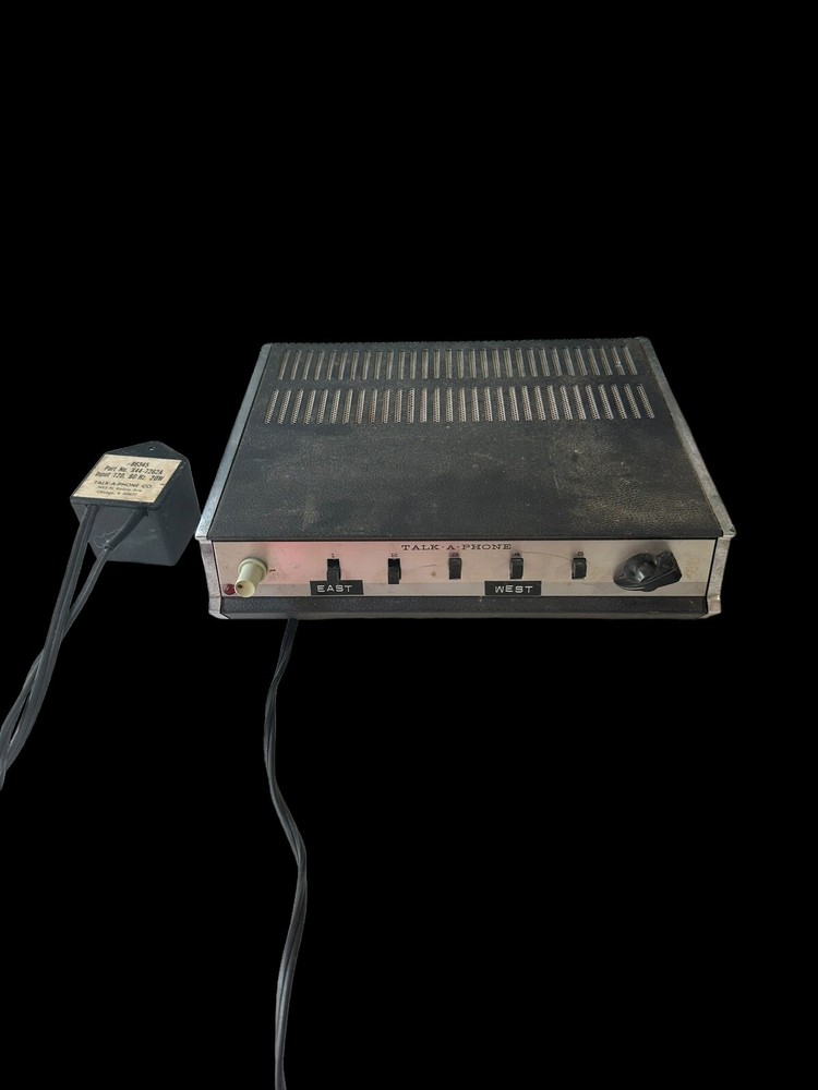 1970 Talk-a-phone Intercom K-ML-5W Master Prison Jail Intercom System X44-7262A