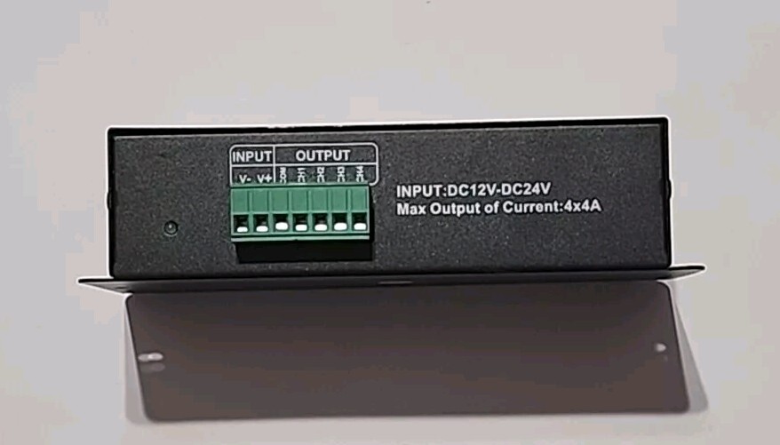 DMX 512 Digital Display Decoder Dimming Driver DMX512 Controller for LED RGBW