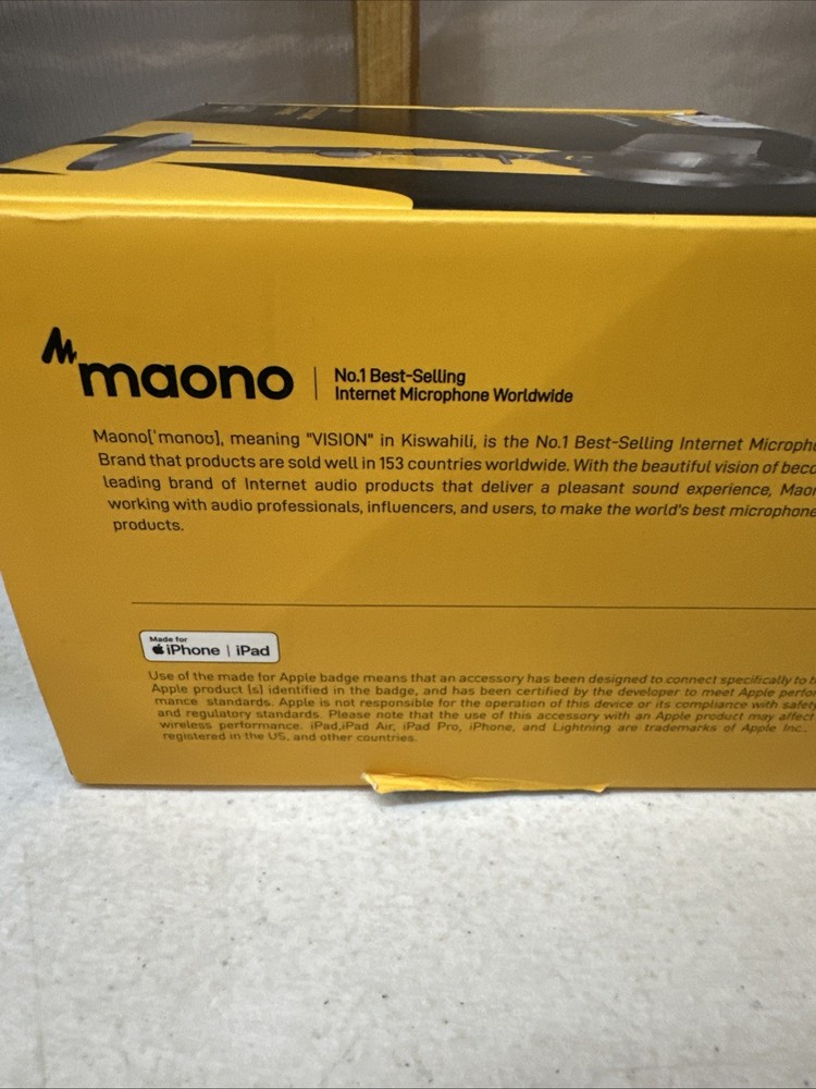 Maono PD200W Hybrid Wireless Dynamic Microphone - Open Box