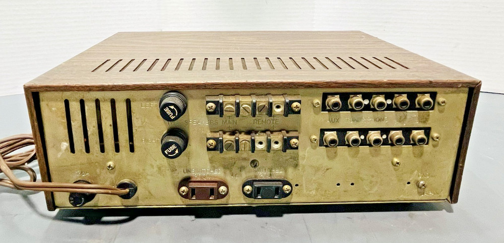 Vintage Lafayette LA-950 Solid State Stereo Amplifier 100 Watt Tested