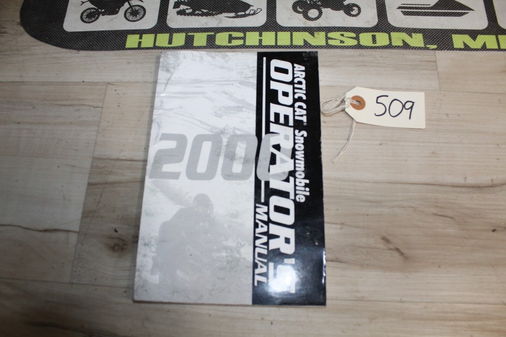 23	Arctic Cat 2000	Operator's Manual	2256-141