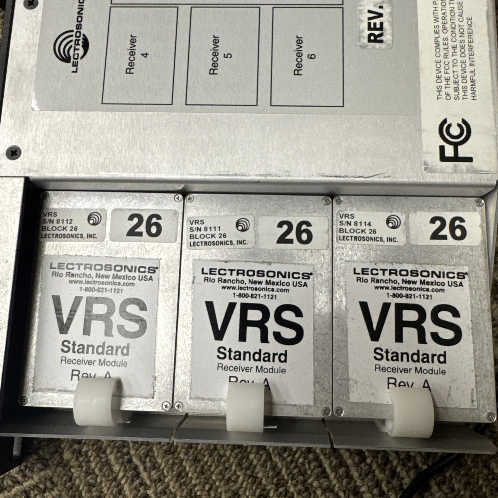 Lectrosonics VRS Standard Receiver Module Block 26