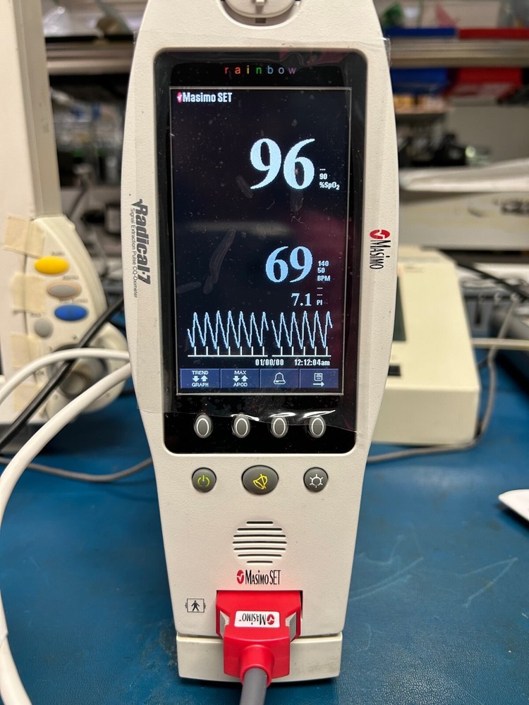 Masimo Radical-7 Rainbow Handheld Pulse Oximeter, Refurbished