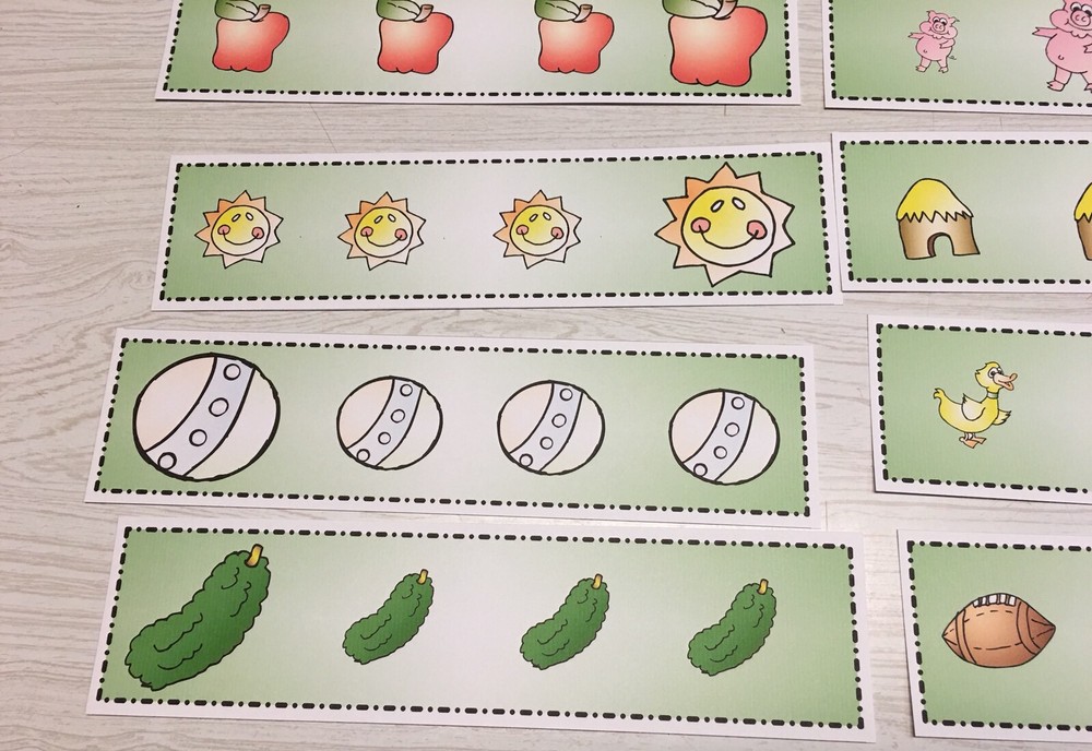 Circle the largest? 21 Activity Strip Cards - Laminated Cards