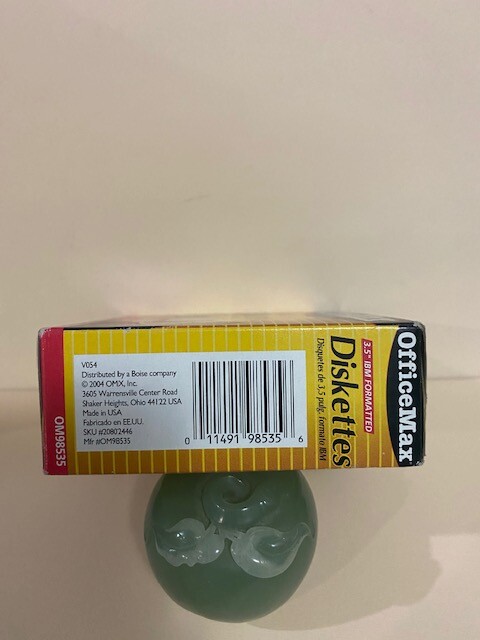 3.5" Diskettes IBM Formatted_10 Pack/BOX_1.44MB_OfficeMax