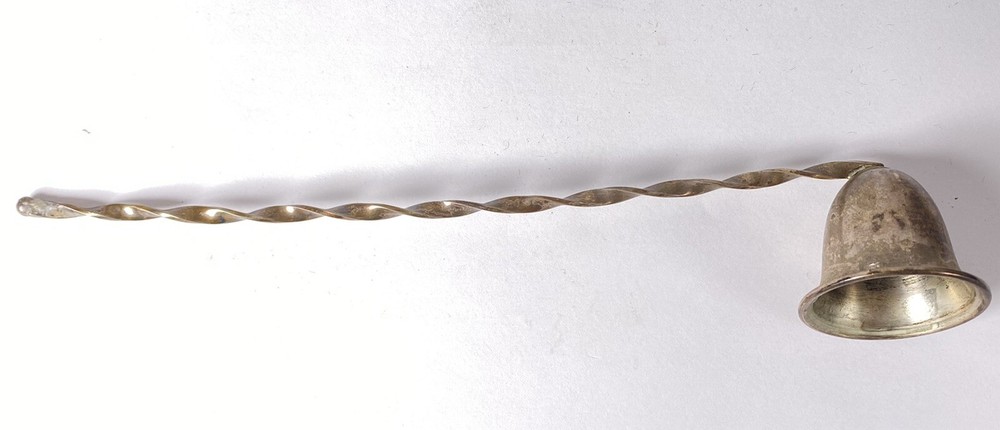 Twist Handle Candle Snuffer Sterling Silver