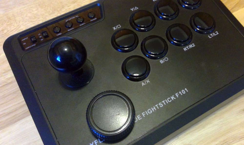 Mayflash Arcade Stick Modded Vectrex Hydra Controller Joystick Spinner Combo Mod