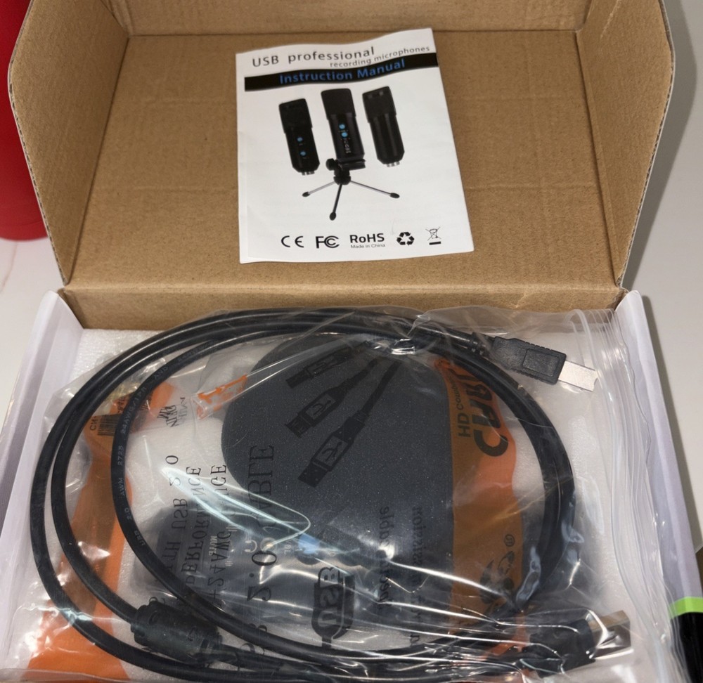 Sensitive Pickup Professional Condenser Microphone For Mac Or Windows