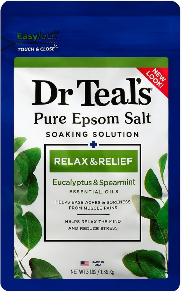 Epsom Salt - Relax & Relief - Eucalyptus Essential Oils - 3 lb