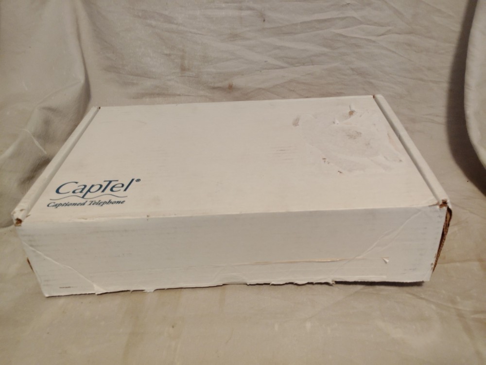 CapTel 840i Analog Captioned Phone Hearing Impaired + CD Manual +