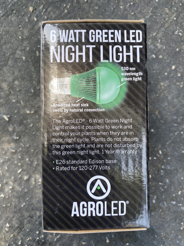AgroLED Green LED Night Light - 6 Watt