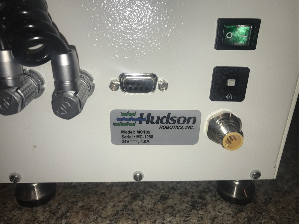 HUDSON ROBOTICS MICRO MC 10X MICROPLATE REAGENT DISPENSER / No Power cable