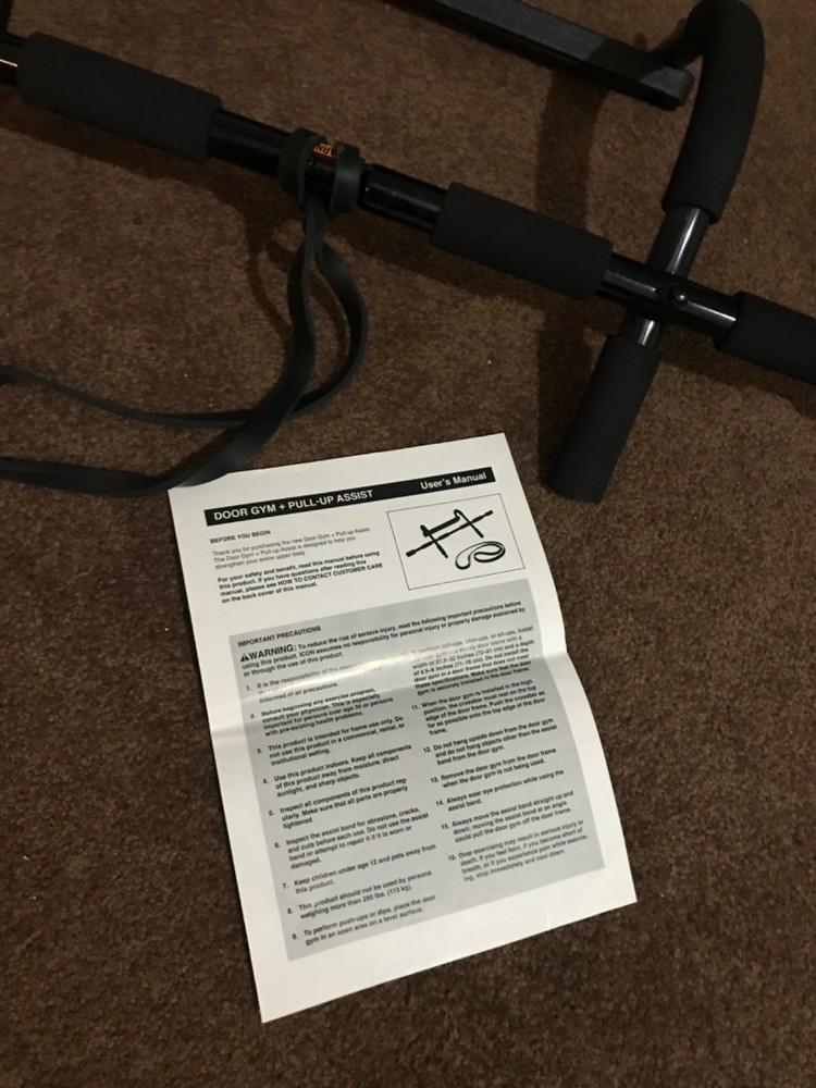 door gym + pull-up assist