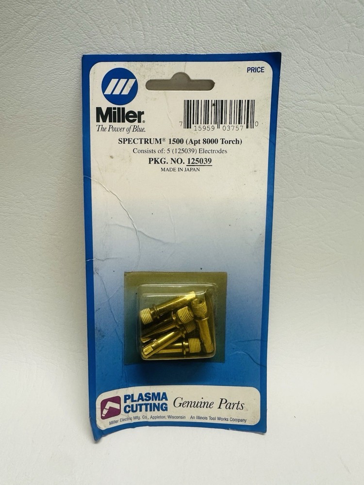 NEW Miller 125039 Electrode 5 Pack