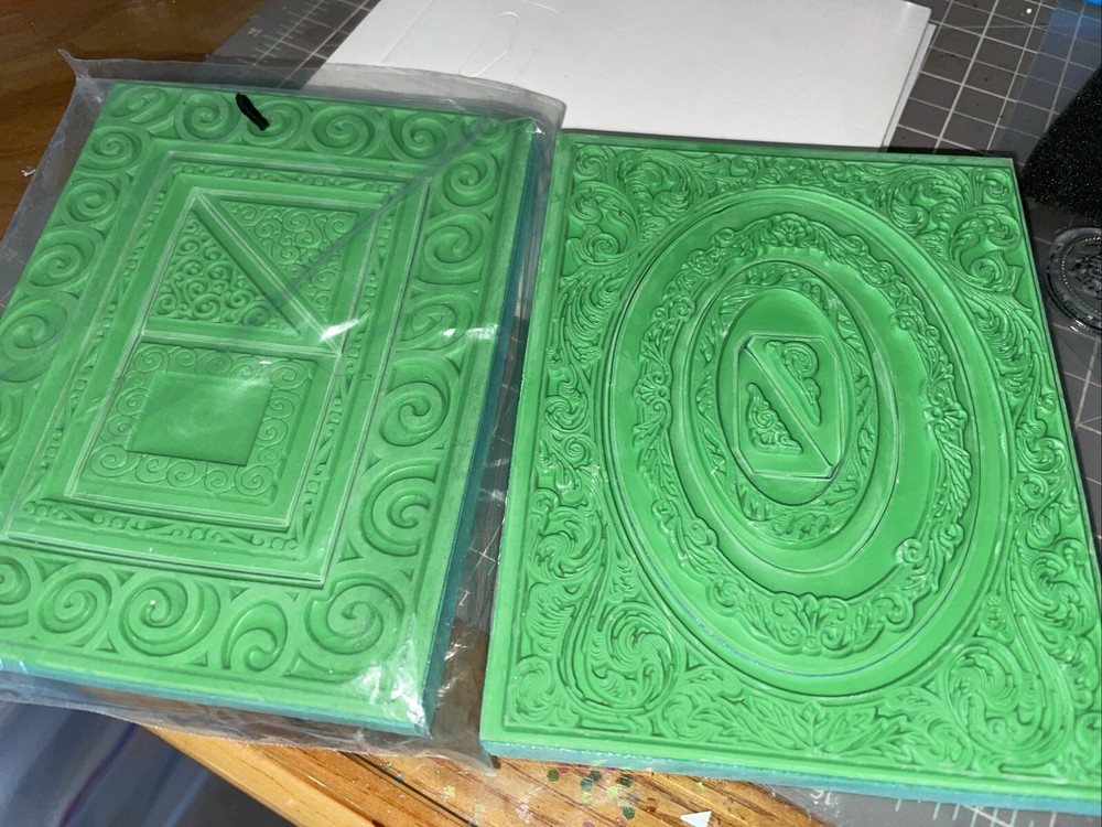 Foam Rubber Stamp Set -Borders Corners