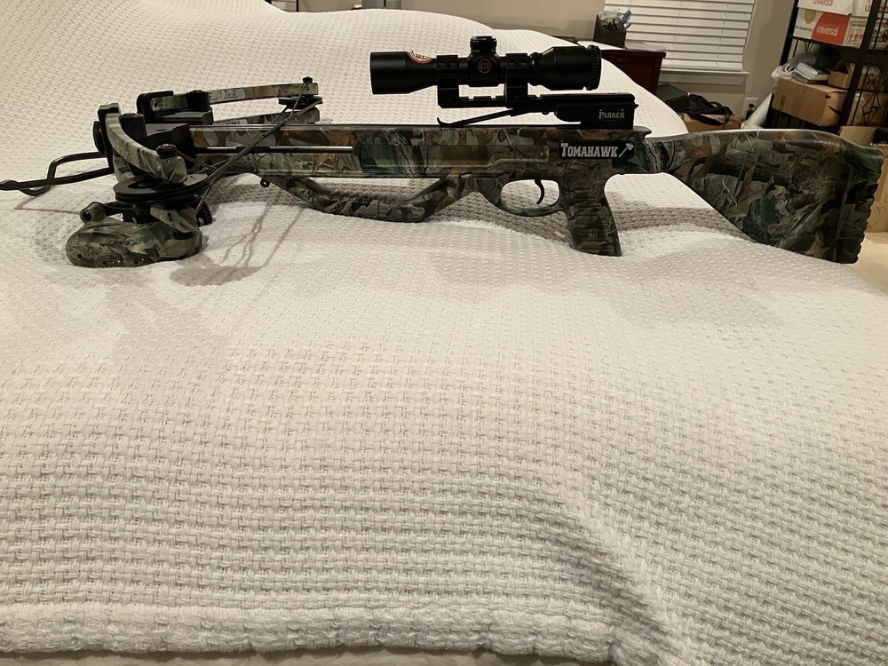 3 Parker cross bows: Thunderhawks/Tomahawks