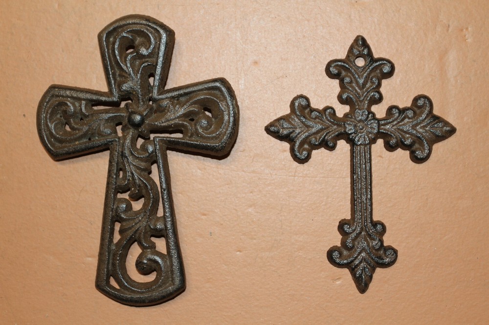 FOREST GLENN COLLCTION, Wall Decor, Fleur De Lis Plaques, Wall Crosses Com-01