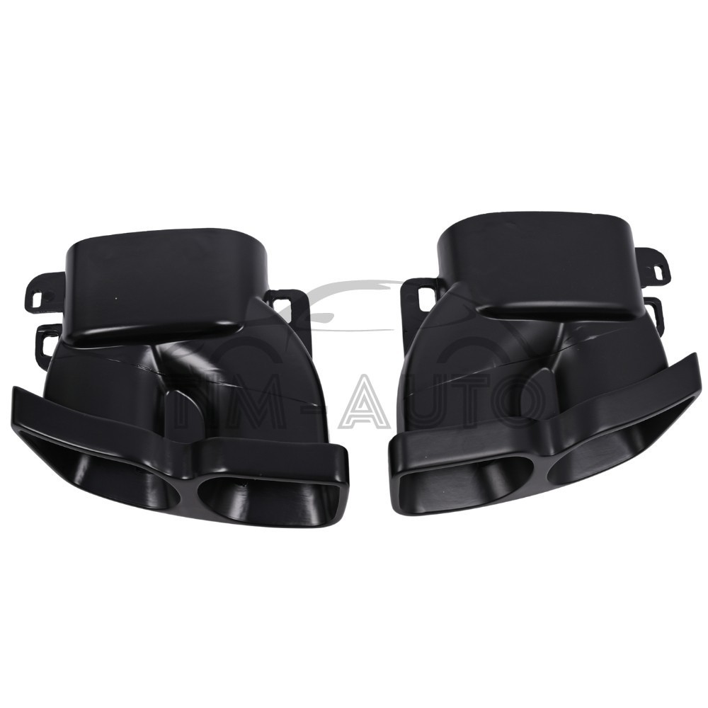 Rear Diffuser W/LED+Exhaust Tips For 2016-2020 Benz W213 E300 E43 E63