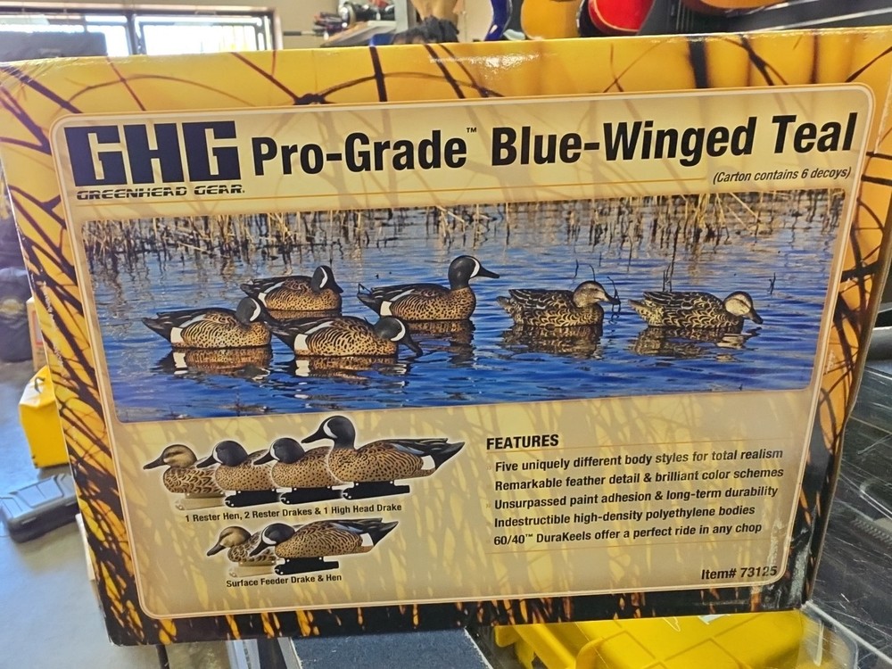 GHG - Pro Grade Blue Winged Teal - (6 Pack)