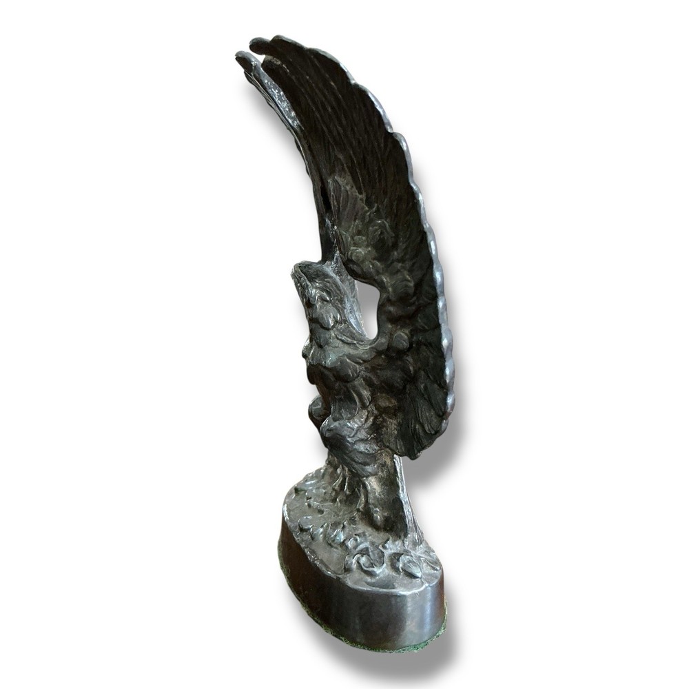 VINTAGE GORHAM SILVERPLATE YC 77 EAGLE FIGURINES PAPERWEIGHTS 3.75”