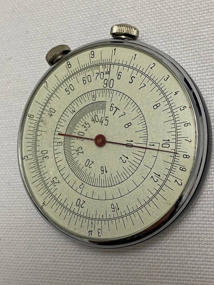 USSR Engineer Logarithmic Mathematical Circular Slide Rule KL-1 Calculator