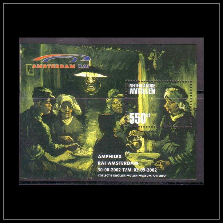 Netherlands - Dutch Antilles Issue 2002 (SS 1401) Painter van Gogh