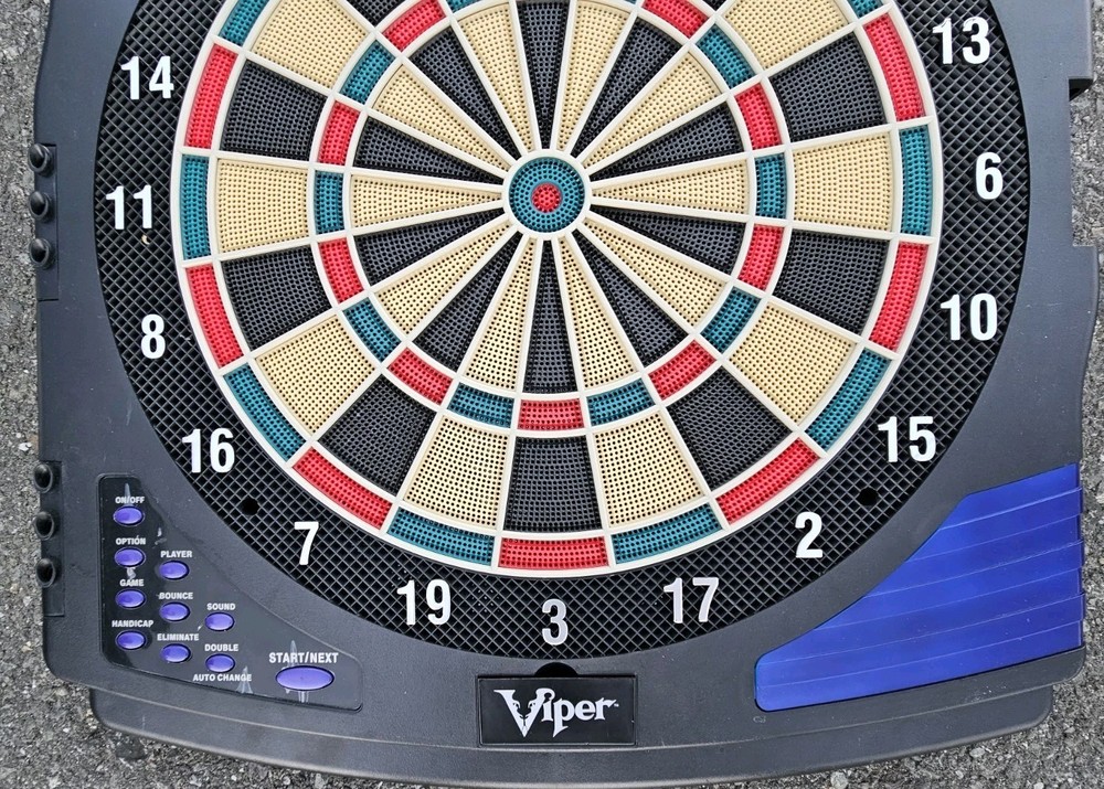 Viper Eclipse Electronic Dartboard by GLD – Works Great, Power Cord Included