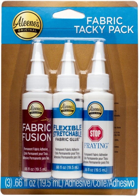 Aleene's Fabric Specialty Glue 3/Pkg-.66oz - 3 Pack