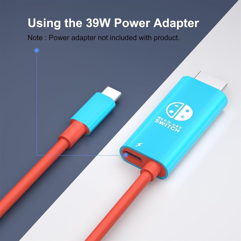 Versatile Portable Dock Adapter for Switch/OLED/Steam Deck - Plug & Play
