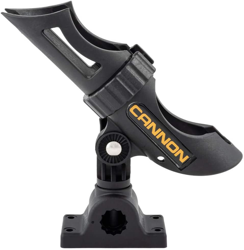 Three-Position Adjustable Rod Holder for Boat Trolling and Downriggers