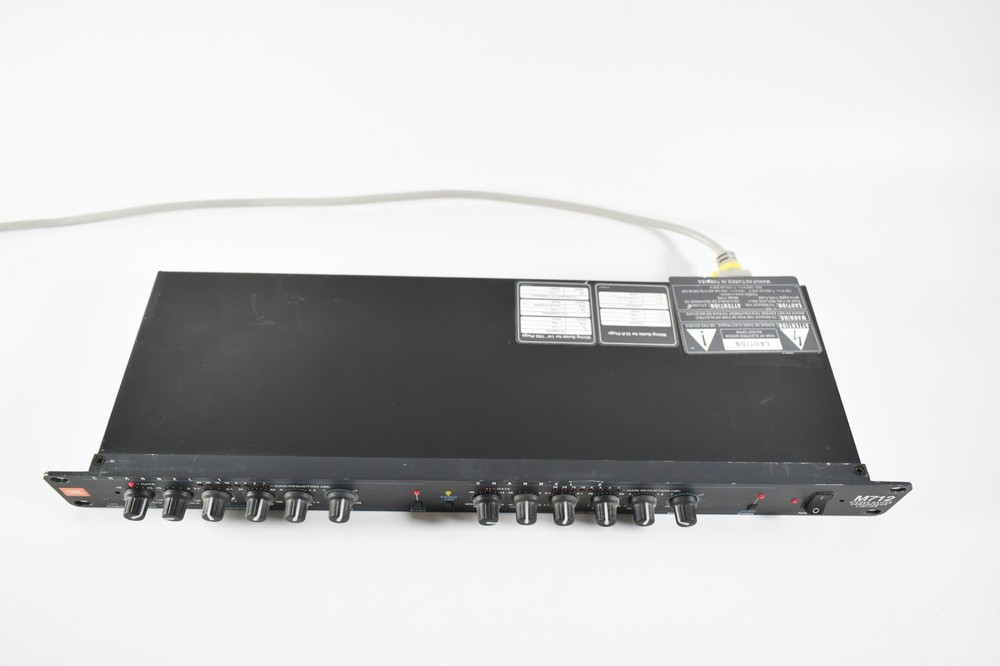 JBL M712 Stereo Gate Compressor Limiter Rack Unit