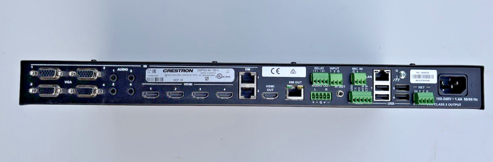 Crestron DMPS3-4K-150-C , 3-Series 4K Presentation System