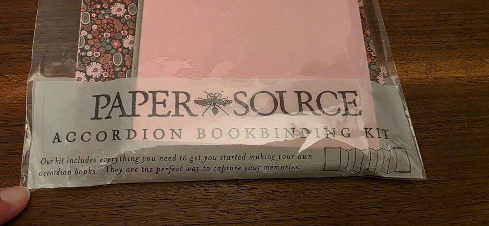 Paper Source Accordian Bookbinding Kit